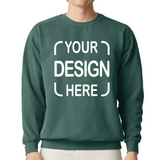 Custom Comfort Colors® Crewneck Sweatshirt 1566 with Full Color DTF Print