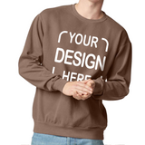 Custom Comfort Colors® Crewneck Sweatshirt 1566 with Full Color DTF Print