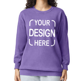 Custom Comfort Colors® Crewneck Sweatshirt 1566 with Full Color DTF Print