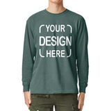 Custom Comfort Colors® Long Sleeve T-Shirt 6014 with Full-Color DTF Print