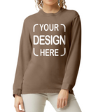Custom Comfort Colors® Long Sleeve T-Shirt 6014 with Full-Color DTF Print