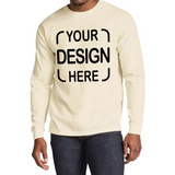 Custom Comfort Colors® Long Sleeve T-Shirt 6014 with Full-Color DTF Print