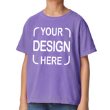 Custom Comfort Colors Youth T-Shirt 9018  – Garment-Dyed DTF Print