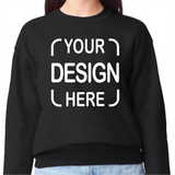 Custom Gildan® 18000B Youth Crewneck Sweatshirt with Full-Color DTF Print