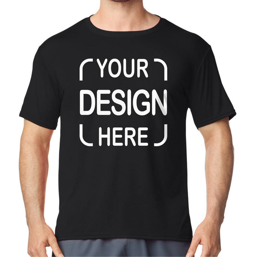 Custom Gildan® Performance® Adult T-Shirt 42000 with Full-Color DTF Print