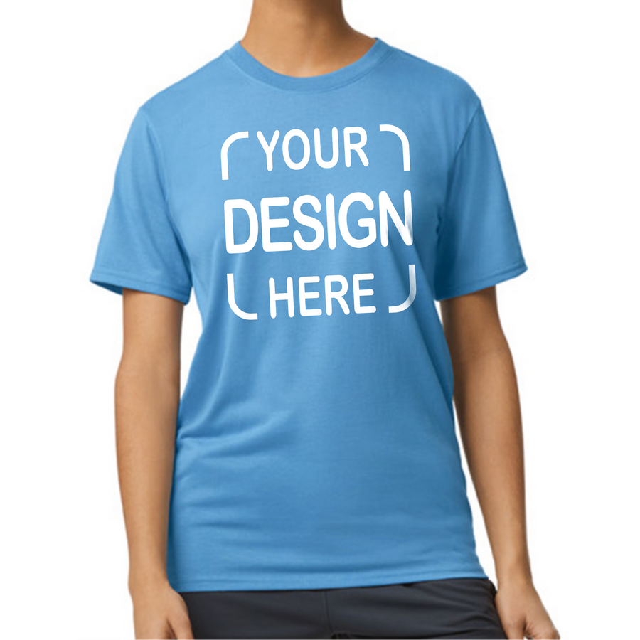 Custom Gildan® Performance® Adult T-Shirt 42000 with Full-Color DTF Print