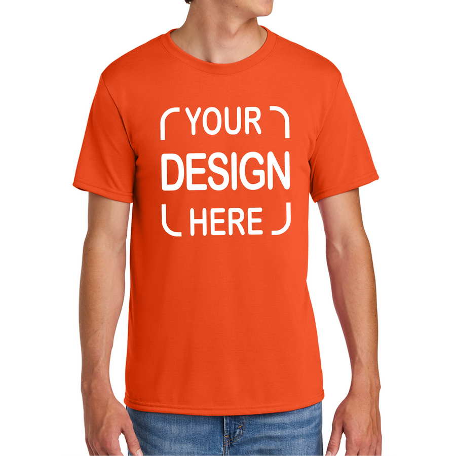 Custom Gildan® Performance® Adult T-Shirt 42000 with Full-Color DTF Print