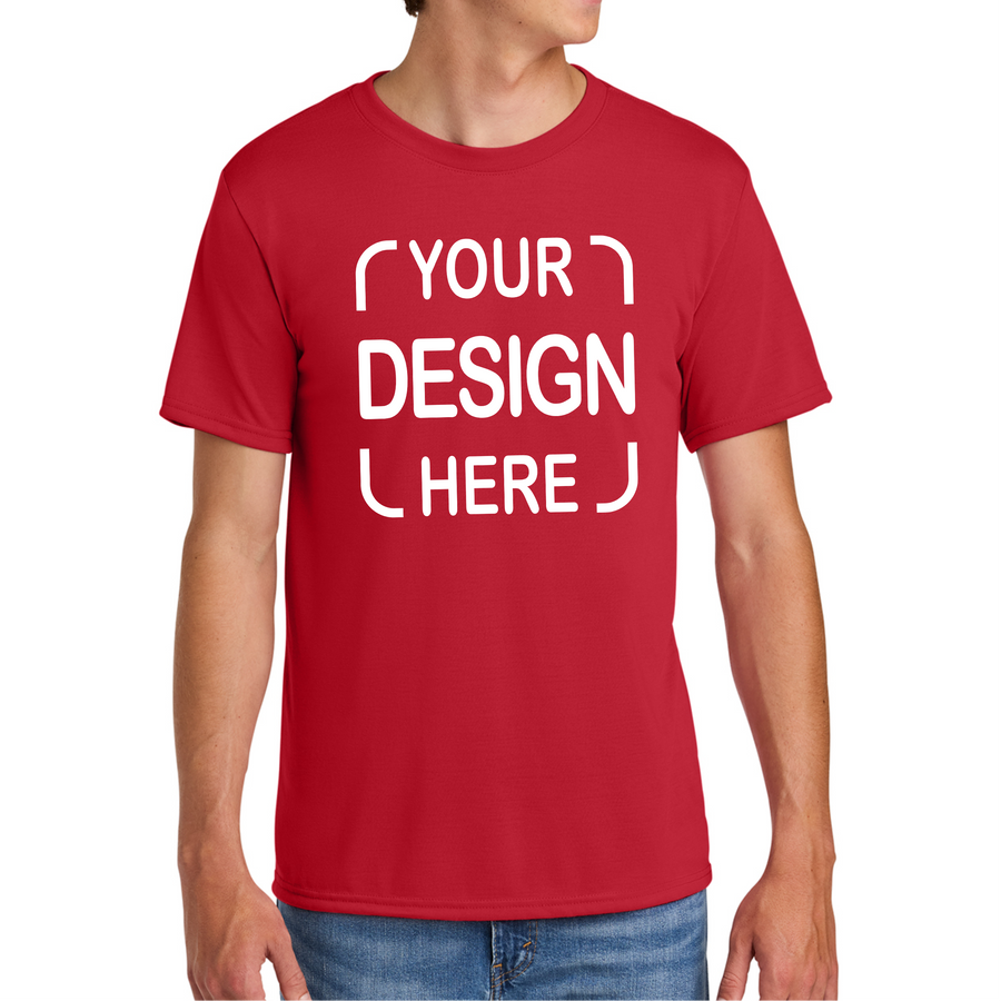 Custom Gildan® Performance® Adult T-Shirt 42000 with Full-Color DTF Print
