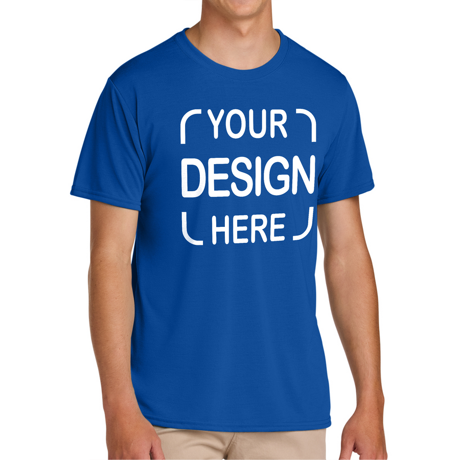 Custom Gildan® Performance® Adult T-Shirt 42000 with Full-Color DTF Print
