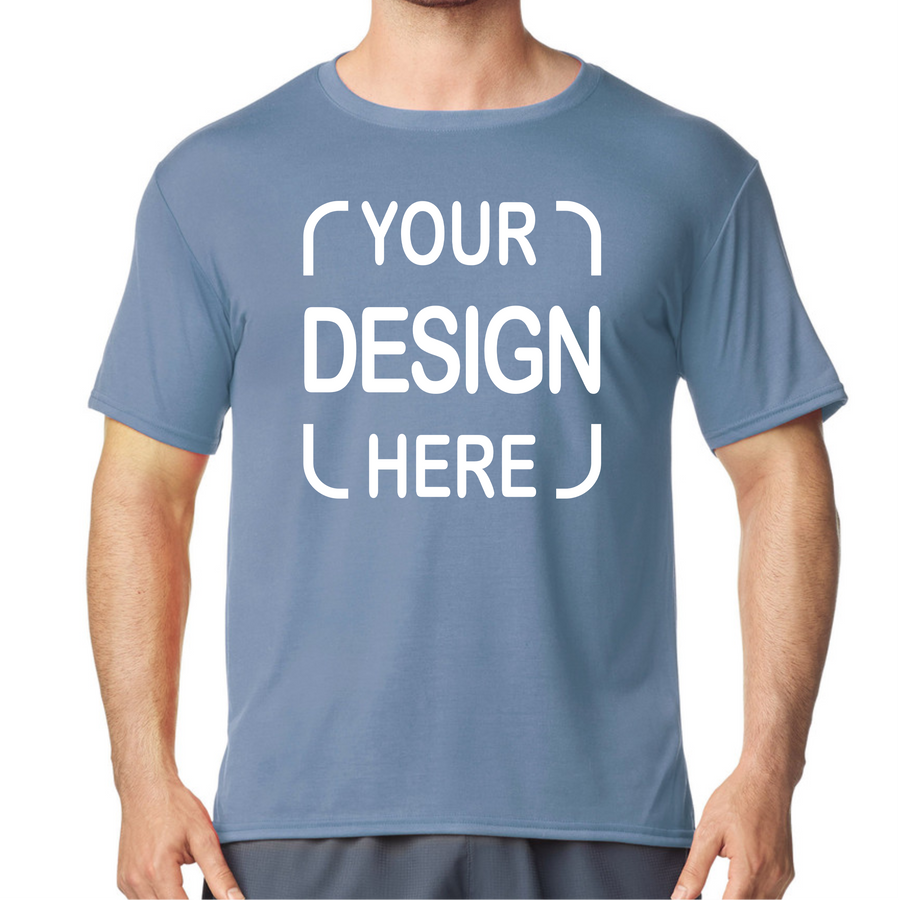 Custom Gildan® Performance® Adult T-Shirt 42000 with Full-Color DTF Print