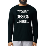 Custom Gildan® Performance Long Sleeve T-Shirt 42400 with Full-Color DTF Print