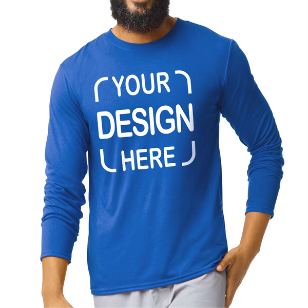 Custom Gildan® Performance Long Sleeve T-Shirt 42400 with Full-Color DTF Print