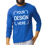 Custom Gildan® Performance Long Sleeve T-Shirt 42400 with Full-Color DTF Print