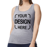 Custom Gildan® Women's Tank Top 64200L with Full-Color DTF Print