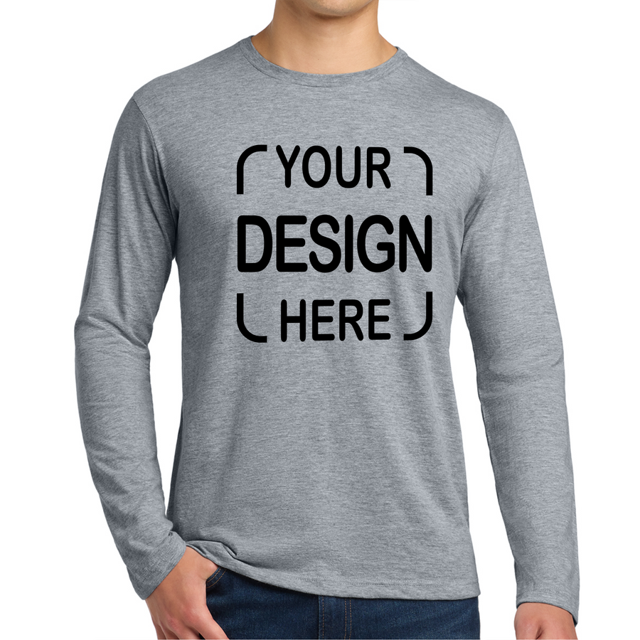 Custom Gildan Long Sleeve T-Shirt 64400 Softstyle with Full-Color Print