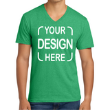 Custom Gildan® Adult V-Neck T-Shirt 64V00 with Full Color DTF Print