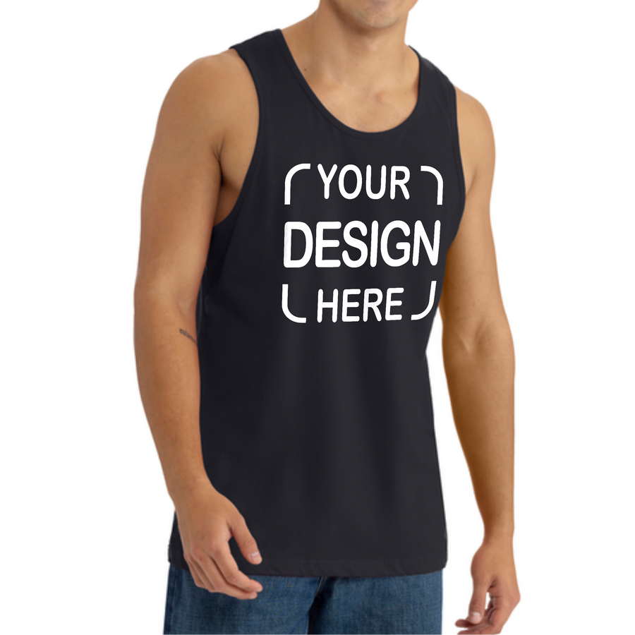 Custom Next Level® Unisex Tank Top 3633 with Full-Color DTF Print