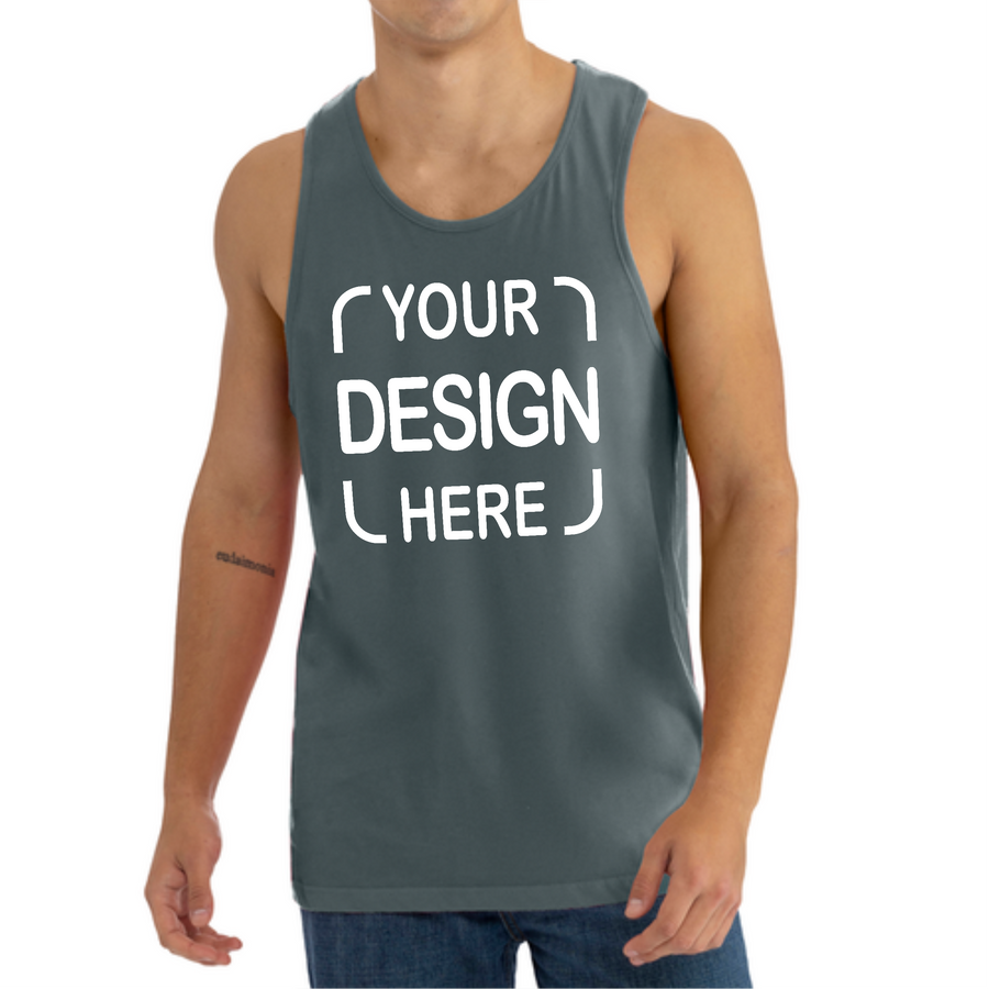 Custom Next Level® Unisex Tank Top 3633 with Full-Color DTF Print