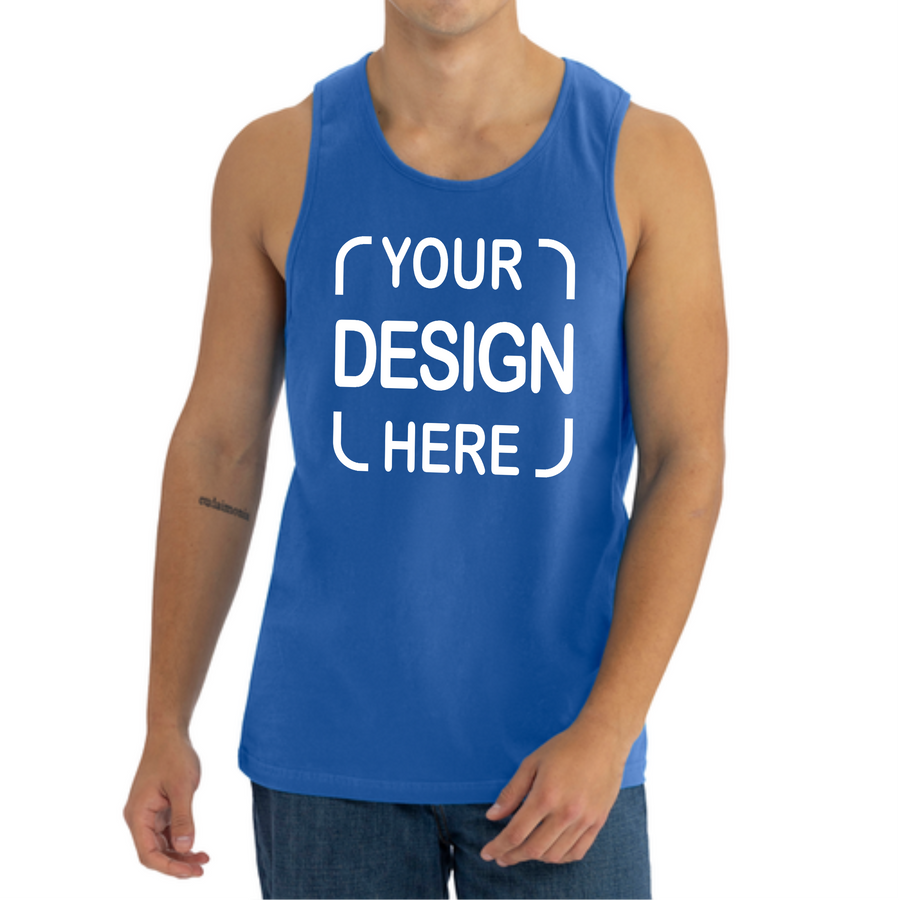 Custom Next Level® Unisex Tank Top 3633 with Full-Color DTF Print