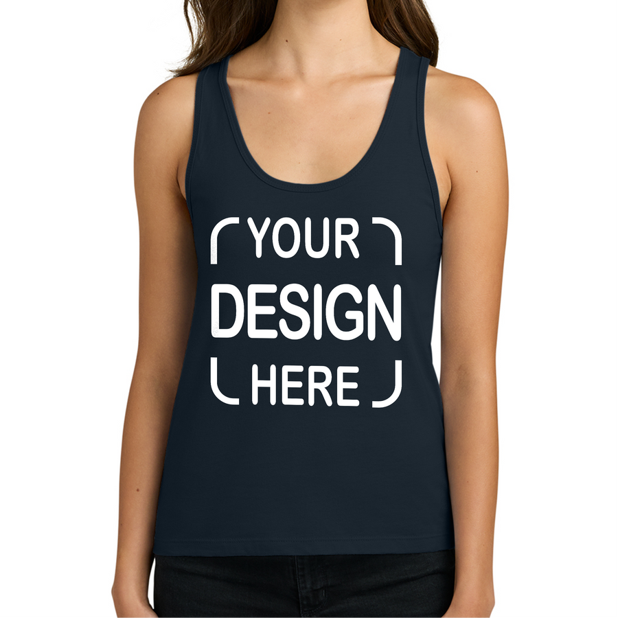 Custom Next Level® Women's Tank Top 3933 with Full-Color DTF Print