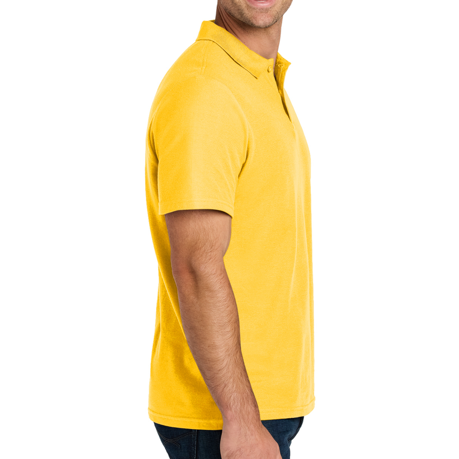 Custom Gildan Unisex Pique Polo 64800 with Full Color DTF Print