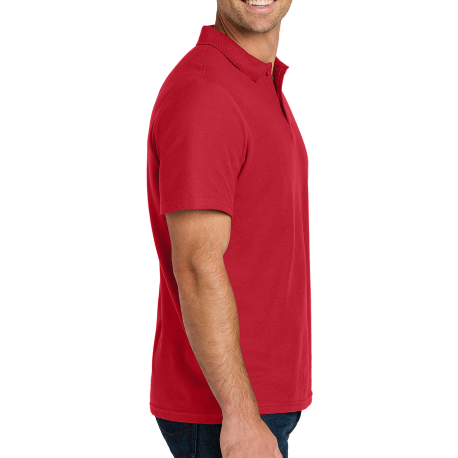 Custom Gildan Unisex Pique Polo 64800 with Full Color DTF Print