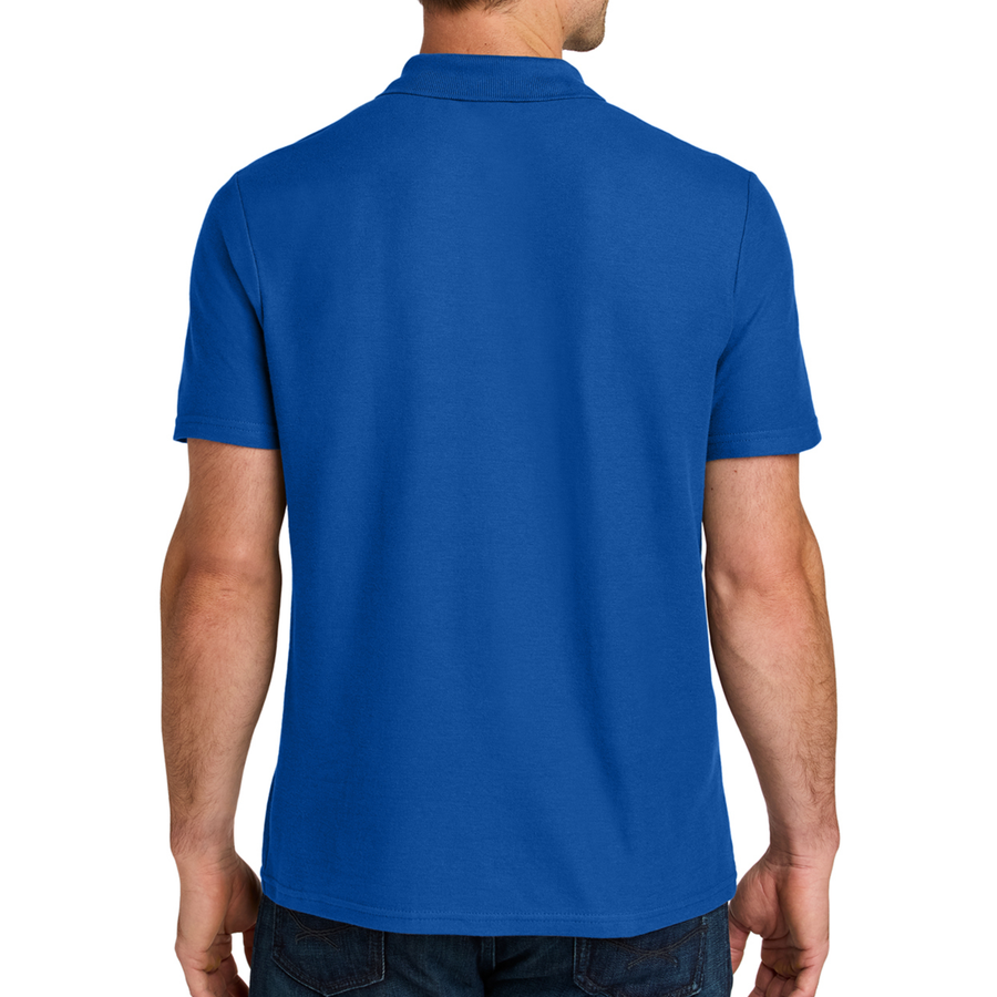 Custom Gildan Unisex Pique Polo 64800 with Full Color DTF Print