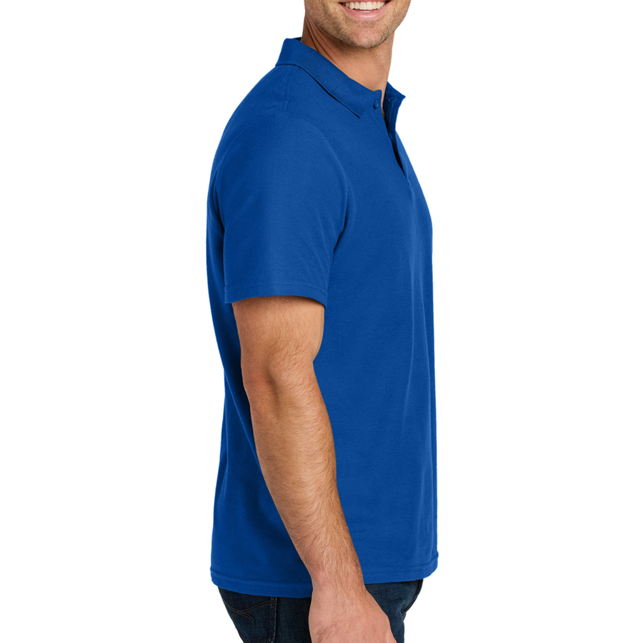 Custom Gildan Unisex Pique Polo 64800 with Full Color DTF Print
