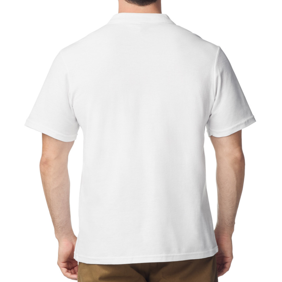 Custom Gildan Unisex Pique Polo 64800 with Full Color DTF Print