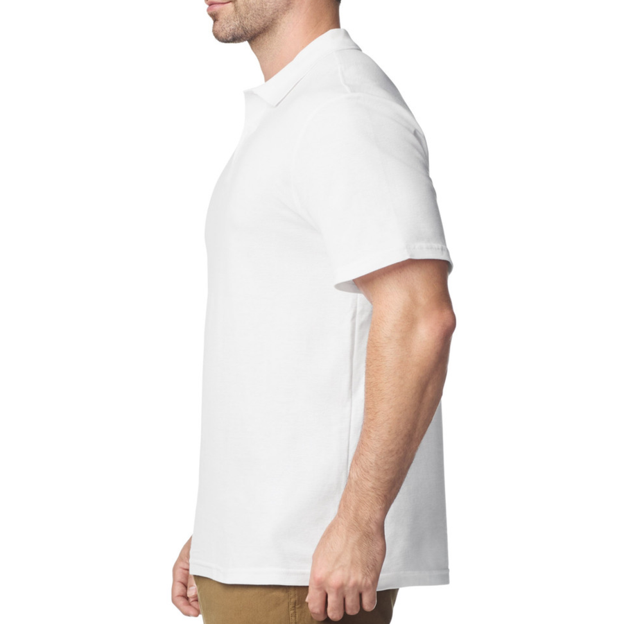 Custom Gildan Unisex Pique Polo 64800 with Full Color DTF Print