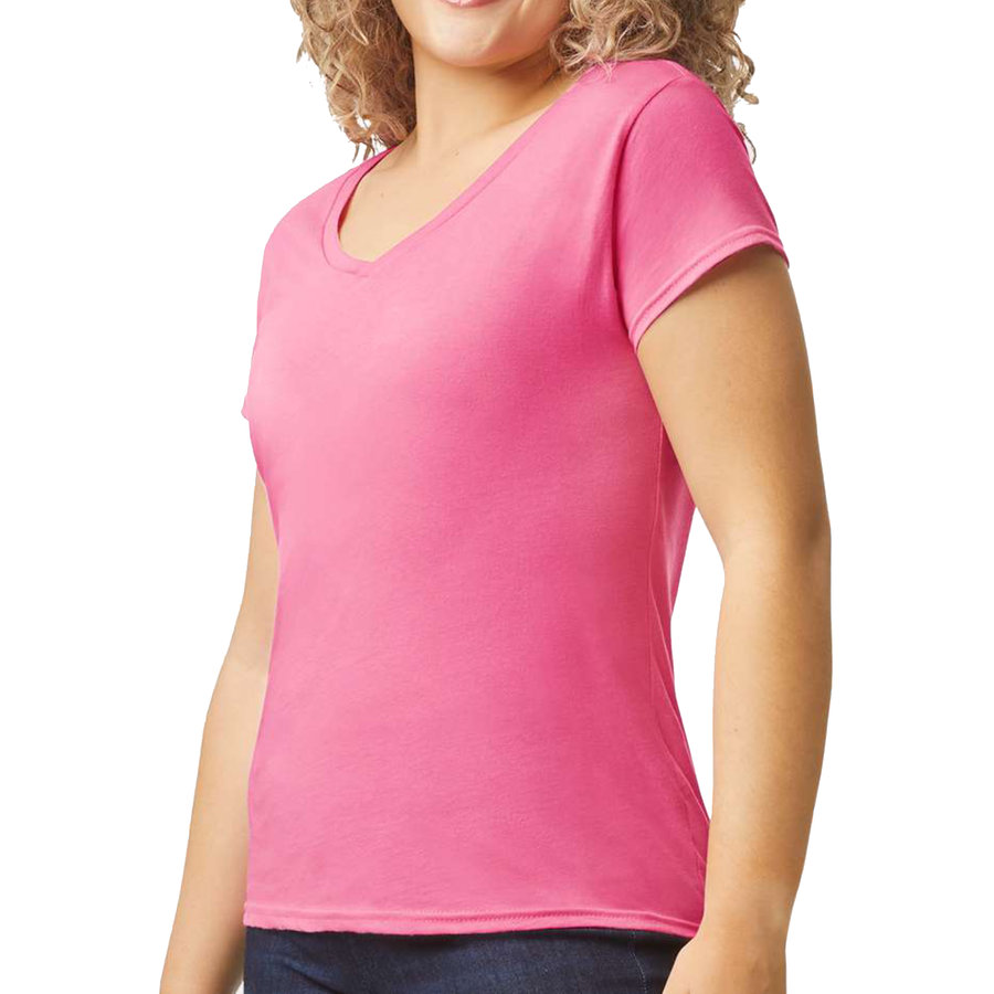 Gildan® Softstyle Women's V-Neck T-Shirt 64V00L