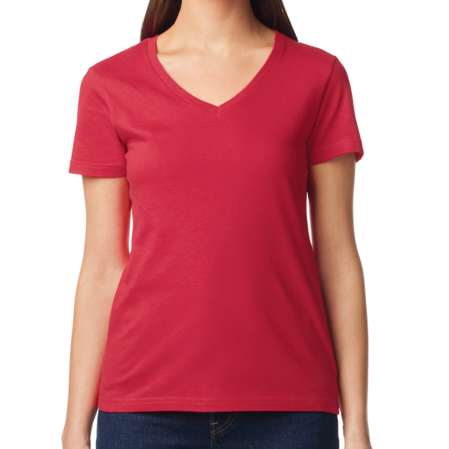 Gildan® Softstyle Women's V-Neck T-Shirt 64V00L