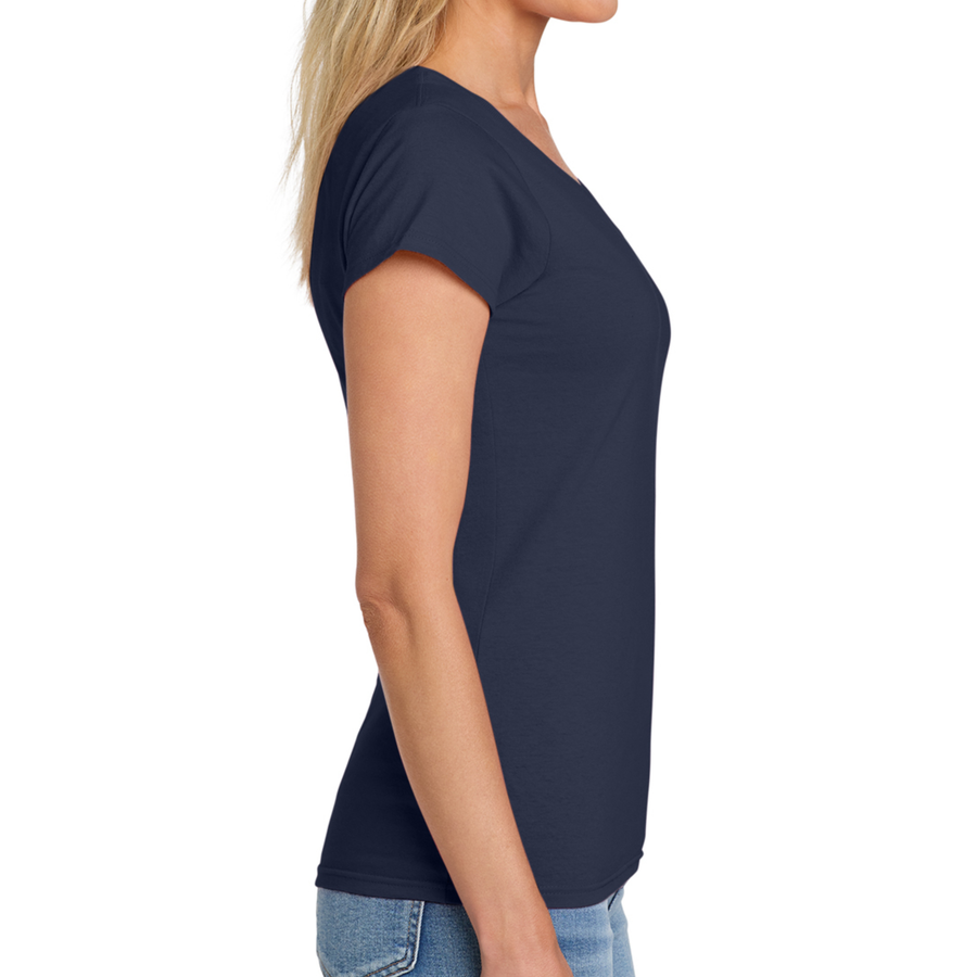 Gildan® Softstyle Women's V-Neck T-Shirt 64V00L