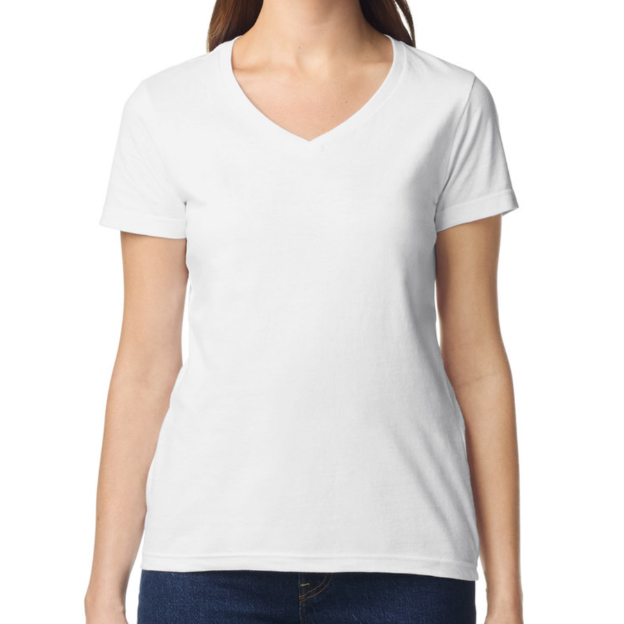 Gildan® Softstyle Women's V-Neck T-Shirt 64V00L