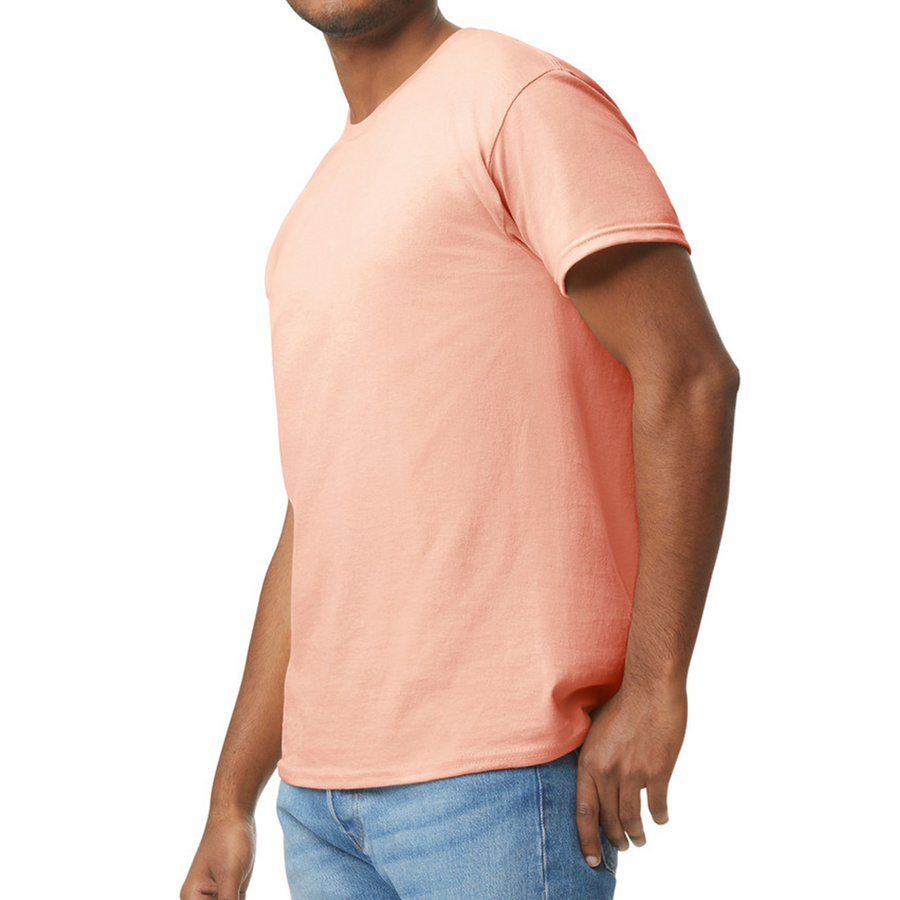 Custom Gildan® Softstyle Adult T-Shirt 64000 & 64000CVC with Full-Color DTF Print