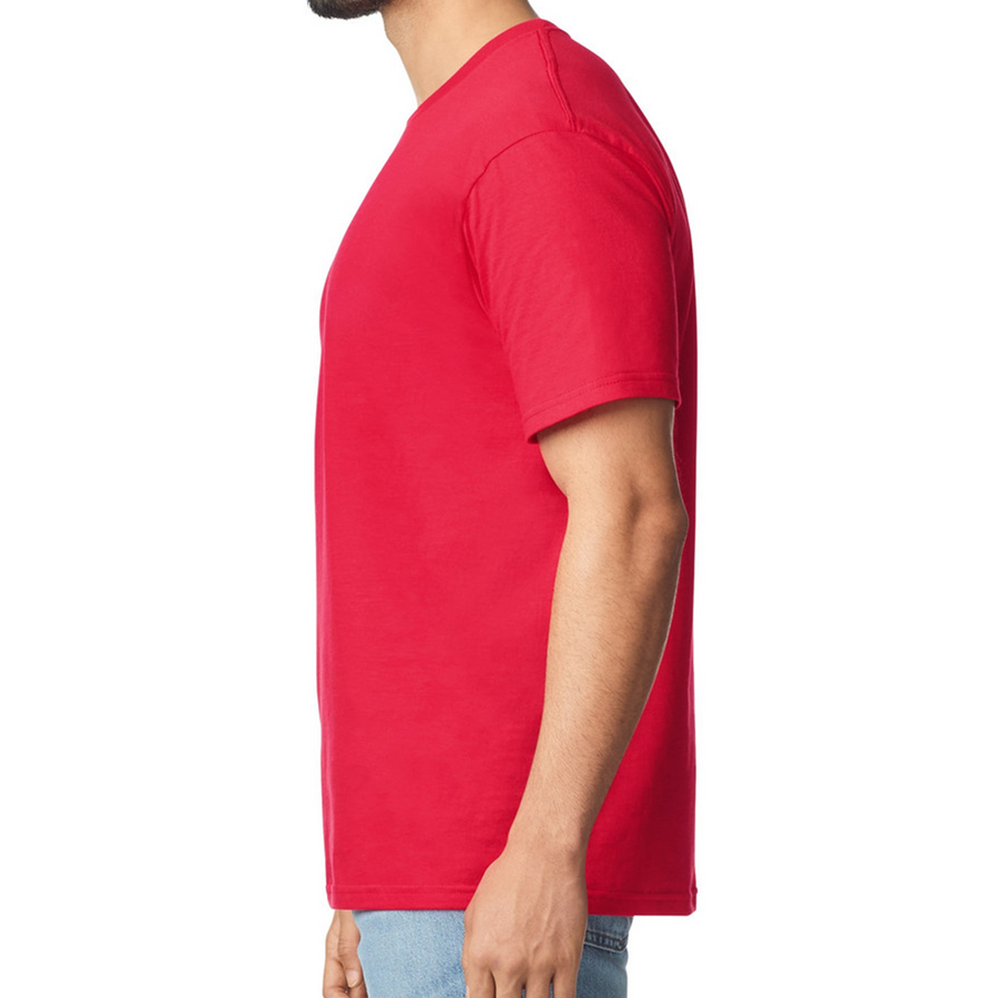 Custom Gildan® Softstyle Adult T-Shirt 64000 & 64000CVC with Full-Color DTF Print